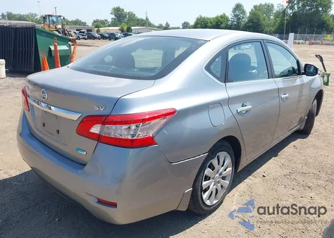 2014 Nissan Sentra Sv из США, поврежденный, VIN 3N1AB7AP0EY278352